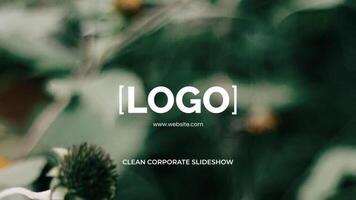 Clean Corporate Presentation motion_graphic