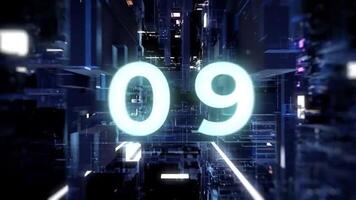 New Edge Countdown motion_graphic