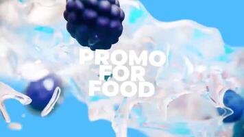 fresco fruta introdução - depois de efeitos - pré estreia pró - final cortar pró modelo motion_graphic