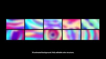 fluido gradiente fundos motion_graphic