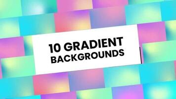 Smooth Gradient Backgrounds motion_graphic