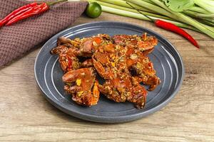 Steamed Spider crab Claws in tamatind sauce photo
