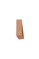 Rectangular whole grain crisp bread with cream cheese photo