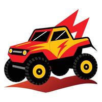 Off road vehicle clipart vector