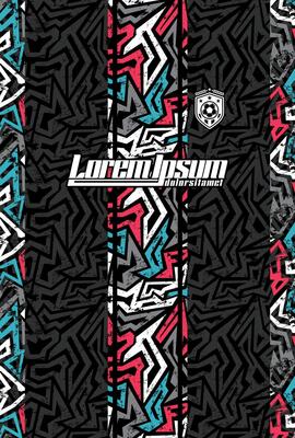 Abstract background for sports jersey pattern black grunge