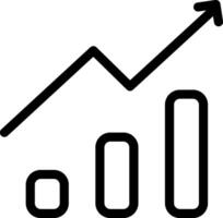 Investment Growth Chart Icon vector