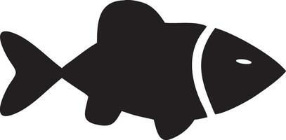 fish icon illustration vector