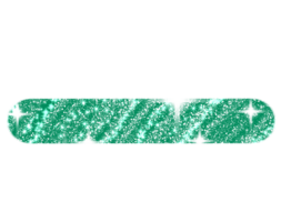Minus mark in green and sparkling png
