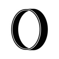 ring icon simple vector