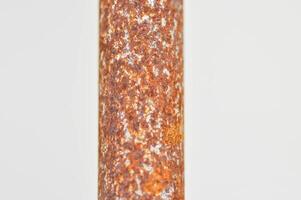 rust, rust casing or rust duct or rust pipe or old pipe photo