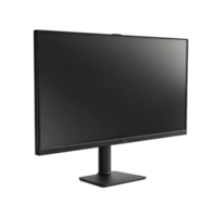 High-Resolution Computer Monitor for Professional Use on Transparent Background png