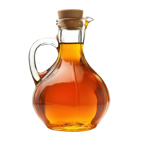 Maple Syrup in a Glass Jar for Culinary Use on Transparent Background png