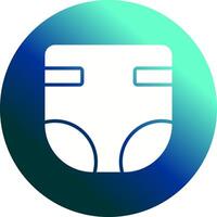 Diaper Changing Icon Design vector