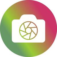 Lens Magic Icon Design vector