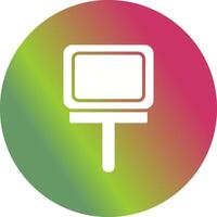 Billboard Icon Design vector