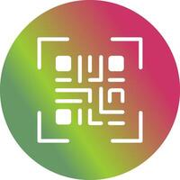 QR Code Generator Icon Design vector