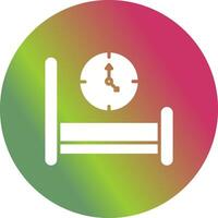Bedtime Routine Icon Design vector