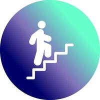 Career Ladder Icon Design vector