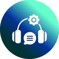 Technical Support Icon Design vector