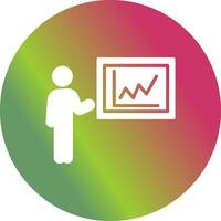 Presentation Icon Design vector