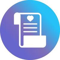 Wishlist Icon Design vector