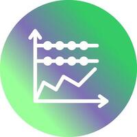 Chart Icon Design vector