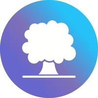 Deciduous Tree Icon Design vector