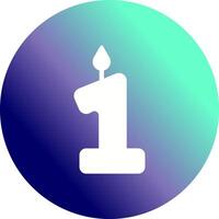 Age Number Icon Design vector