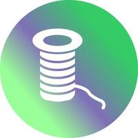 Thread Icon Design vector