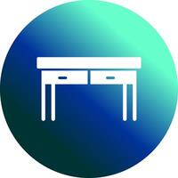 Table Icon Design vector
