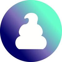 Pile of Poo Icon Design vector