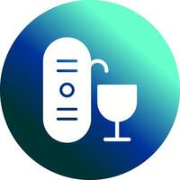 Wine Aerator Icon Design vector