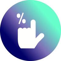 Click Through Rate Icon Design vector
