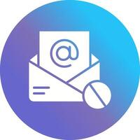 Junk Mail Icon Design vector