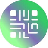 QR Code Icon Design vector