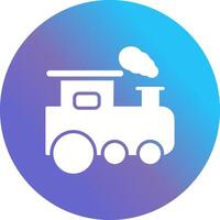 Train Icon Design vector