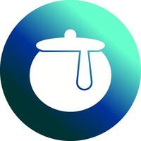 Honey Pot Icon Design vector