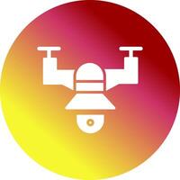 Drone Photography Icon Design vector