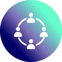 Supportive Community Icon Design vector
