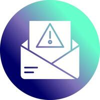 Spam Filter Icon Design vector