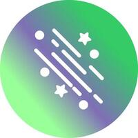 Party Streamers Icon Design vector