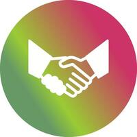 Handshake Icon Design vector