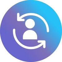 Retargeting Icon Design vector