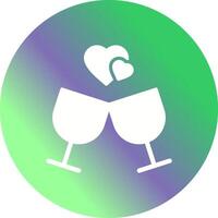 46 - Wine Glass with Cheers.eps vector