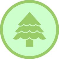 Christmas Tree Icon Design vector