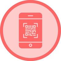 Scanning App Icon Design vector