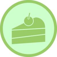 Cake Slice Icon Design vector