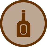 Wine Label Icon Design vector