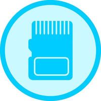 Memory Cards Icon Design vector