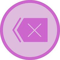 Delete Icon Design vector